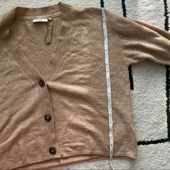 MINIMUM Brown Moffie Button Alpaca Cardigan - Picture 7 of 11
